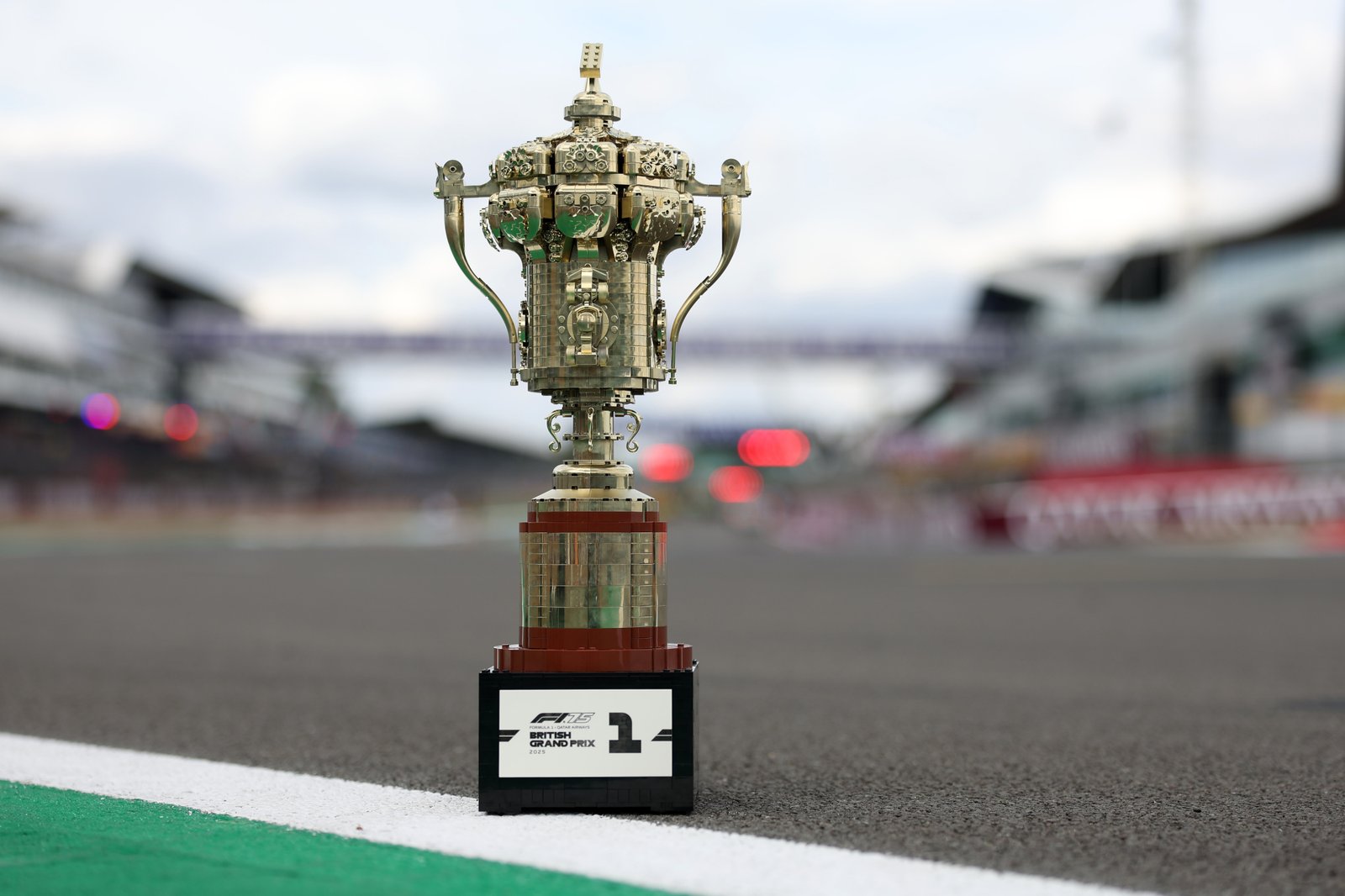 Lego made a life-sized trophy for the British Grand Prix – I talked to the designer to find out how it was built