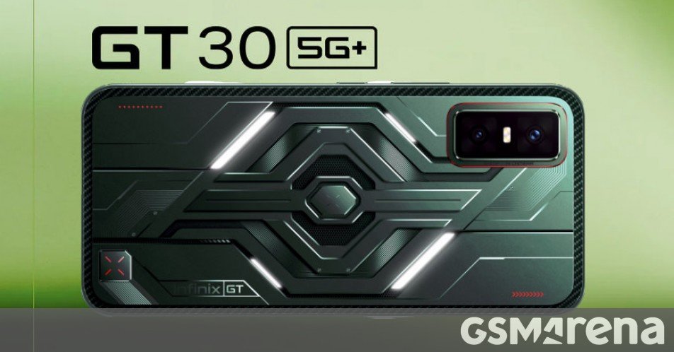 Infinix teases GT 30 5G+ with customizable lighting for India