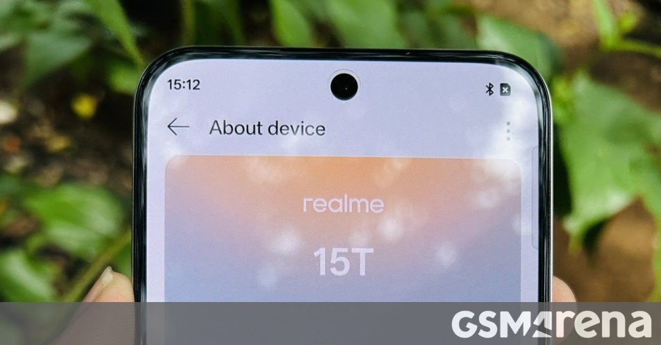 Realme 15T spotted in the wild