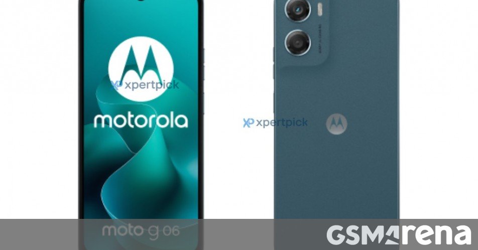 Moto G06 full specs leak, alongside more renders and pricing information