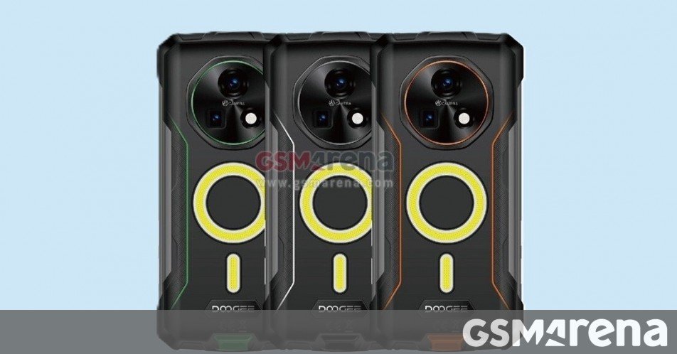 Here's the Doogee Fire 5 Ultra with camping lights, a 13,000 mAh battery, and an IP69K rating